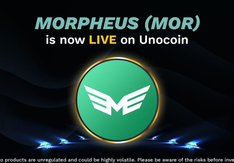 Morpheus (MOR) Now Listed on Unocoin