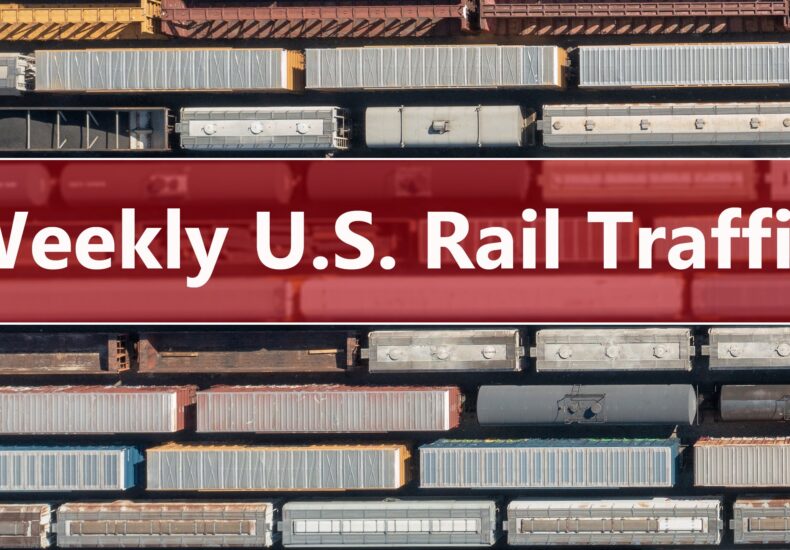 Yearly gains for US rail freight despite intermodal weakness