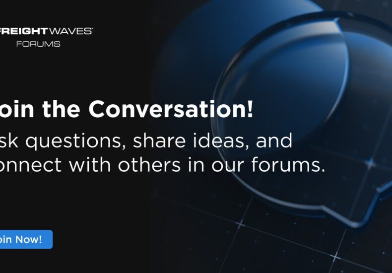 FreightWaves Forum opens up community conversations for today’s top stories